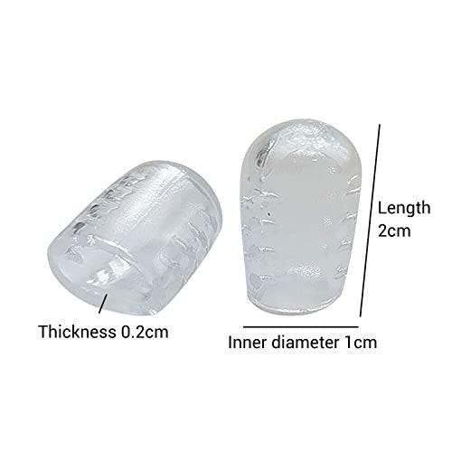 Silicone Anti Friction Toe Protectors Women, Gel Toe Separators Breathable Little Toe Covers for Men and Women, Toe Sleeves for Ingrown Toenails, Corns, Calluses, Blisters and Pain Relief - görsel 15