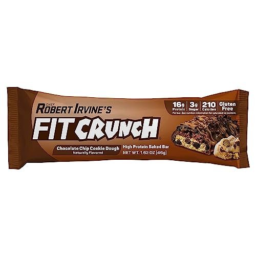 FITCRUNCH Snack Size Protein Bars, 6-Layer Baked Bar, 3g of Sugar, Gluten Free & Soft Cake Core (9 Count, Flavor Lovers) - görsel 8