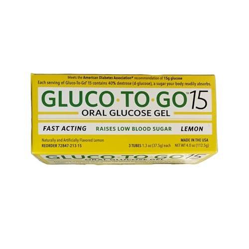 GLUCO TO GO 15 - Oral Glucose Gel Lemon – Dose: 15g glucose per tube (37.5g gel) – Image 8