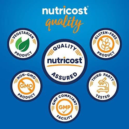Nutricost Vitamin B12 (Methylcobalamin) 5000mcg, 120 Capsules - Vegetarian Caps, Non-GMO, Gluten Free B12 Supplement
