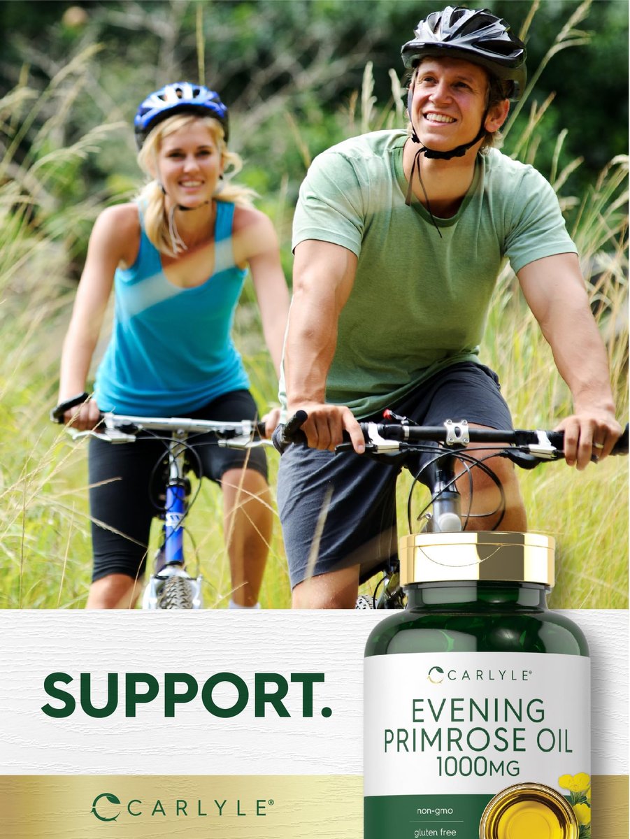 Carlyle Evening Primrose Oil Supplement 1000mg | 80 Softgel Capsules | Non-GMO & Gluten Free - görsel 13