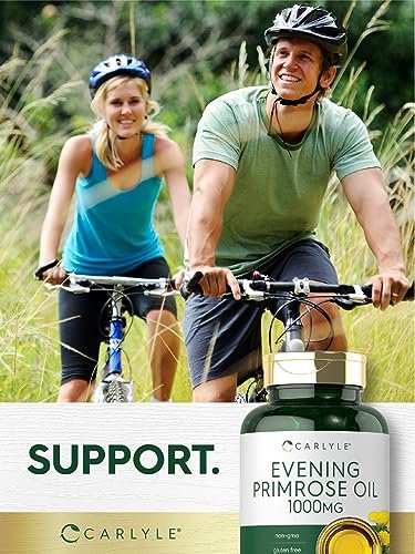 Carlyle Evening Primrose Oil Supplement 1000mg | 80 Softgel Capsules | Non-GMO & Gluten Free - görsel 14