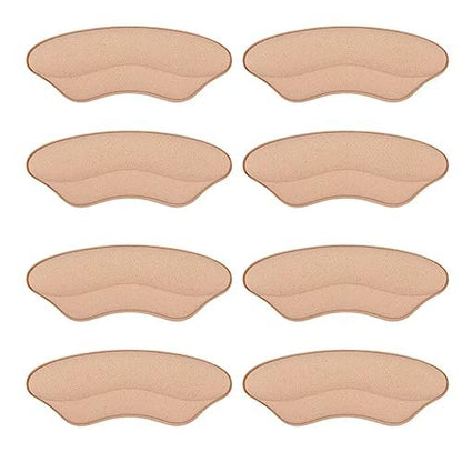 Makryn Foam Heel Pads for Shoe that are Too Big Inserts Heel Grips, Back of Heel Cushions Protectors Liner Heel Slip Pads, Blisters, Shoe Filler for Loose Shoe (RosyBrown)
