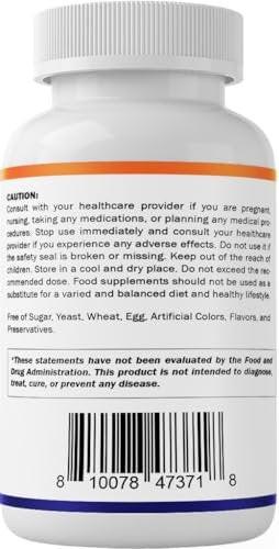Vitamatic Berberine Supplement 500mg - 60 Vegetable Capsules - Made in the USA - Gluten Free - Non-GMO - görsel 4