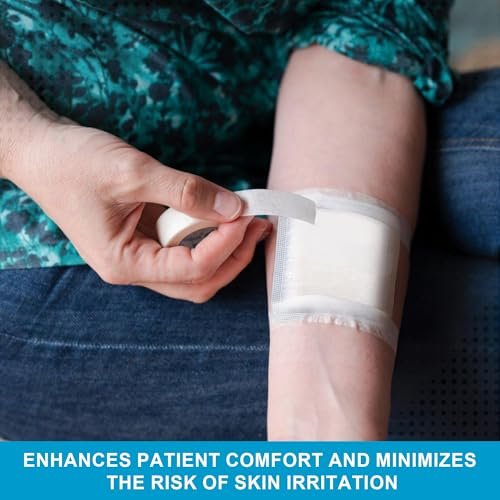 MedVance Super Absorbent Dressing, Non-Adhesive Pads for Wound Care, for Pressure Ulcers & 1st/2nd Degree Burns, Superior Moisture Absorption, Box of 10 dressings (6"x6" Bandage, 5"x5" Pad) - görsel 10