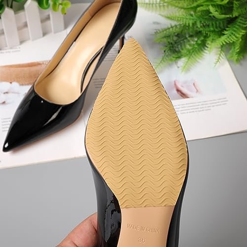 GQTJP Shoe Sole Bottom Protector, Self-Adhesive Grips, Non-Slip Pads, Sole Guard, Anti-Slip Grips for Bottom of Shoes - görsel 14