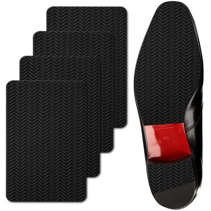 Ashoesert Sole Protector for High Heels, Shoes Grips on Bottom of Shoes, Shoe Bottom Protectors Anti Slip Grips Self Adhesive Silicone Non Slip Shoe Pads