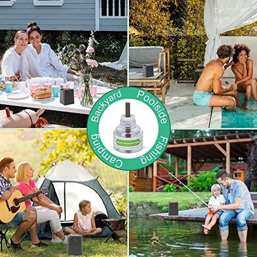 Ddrihlees Mosquito Repellent Refills for Outdoor Indoor - 2-Pack 280 Hr Repellent Refill with 20’ Mosquito Protection Zone, DEET-Free, No Spray - görsel 8