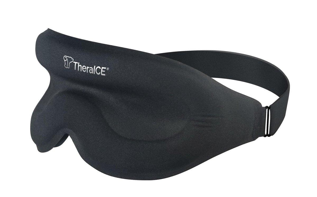 TheraICE Sleep Mask + Cooling Gel Relief - Weighted Sleep Eye Mask 100% Blackout 3D Cold Relaxing No Pressure Eye Cover Blindfold to Block Light for Comfortable Soothing Night Sleeping | Men & Women - görsel 7