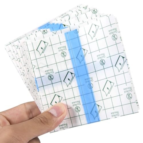 OBTANIM 50 Sheet Transparent Waterproof – Breathable Material: Made from polyester, the film allows air and – Image 15