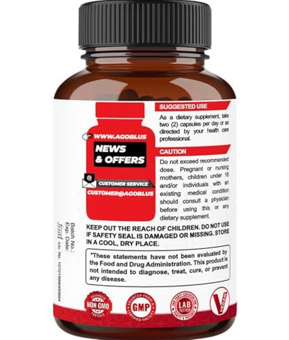 agobi Saw Palmetto Supplement with Nettle Leaf & Pumpkin - Support for Restful Mood, Hair Health, Immune System & Energy Production - 240 Veggie Capsules for 4-Month Supply