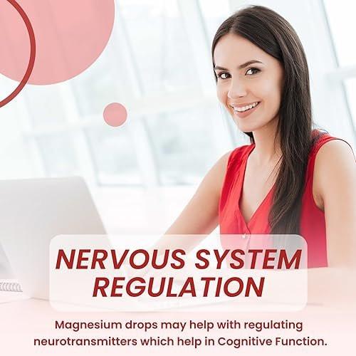 Potassium Magnesium Citrate Supplement, Liquid Magnesium Citrate Drops 500mg with Ashwagandha, Calcium, Zinc, Vitamin D3, B6, B12, CoQ10 - Support Calm & Bone & Muscle & Immune Health Vegan 2 fl oz - görsel 12