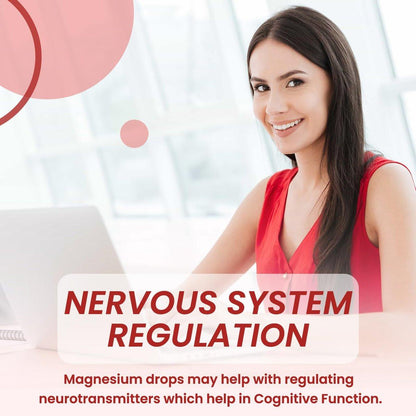 Potassium Magnesium Citrate Supplement, Liquid Magnesium Citrate Drops 500mg with Ashwagandha, Calcium, Zinc, Vitamin D3, B6, B12, CoQ10 - Support Calm & Bone & Muscle & Immune Health Vegan 2 fl oz