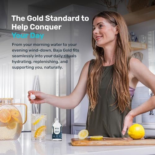Baja Gold Liquid Ocean Trace Mineral Drops - – Water & Food Flavor Enhancement: Adds a subtle, mineral-rich taste – Image 9