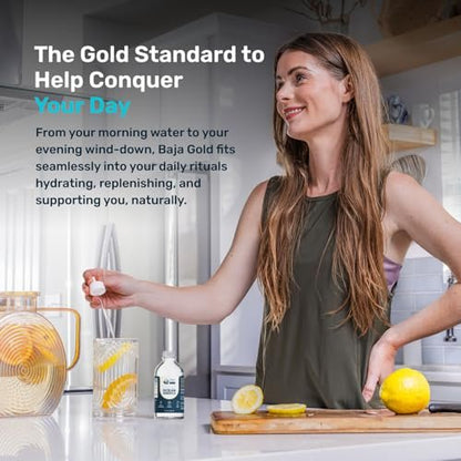 Baja Gold Liquid Ocean Trace Mineral Drops - – Water & Food Flavor Enhancement: Adds a subtle, mineral-rich taste – Image 9