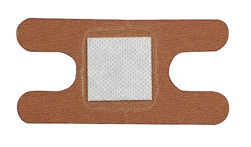 Thera|Care Flexible Fabric Fingertip and Knuckle Bandages – 20 Count, Tan, Standard Size - görsel 10