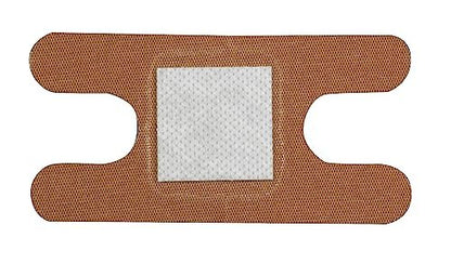 Thera|Care Flexible Fabric Fingertip and Knuckle Bandages – 20 Count, Tan, Standard Size