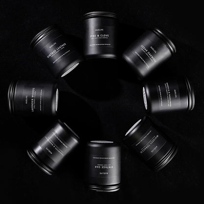 Scented Candles Set | Men Candle Set, – Long-Lasting Burn: Each candle offers up to 25-30 hours of burn time, – Image 3