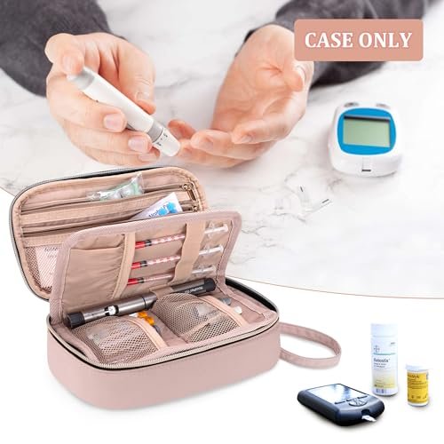 YARWO Diabetic Travel Case for Blood Glucose – Material: Fabric – Image 7