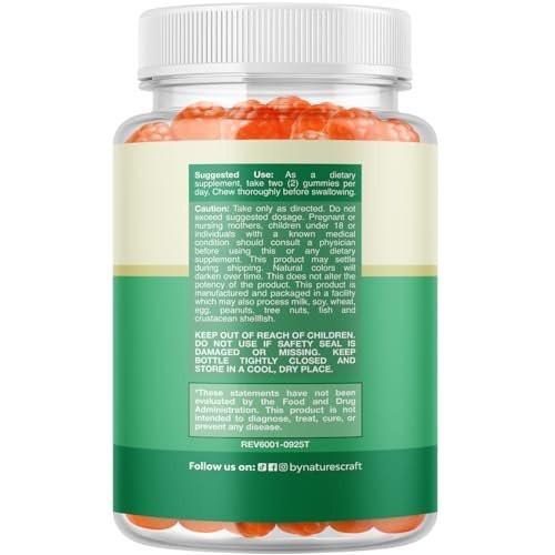 Teen Multivitamin Gummies 12-17 - Teen Boys & Girls Gummy Vitamins for Better Skin, Immune Strength, Mood & Energy Support - Teenage Girl & Boy Supplements with Zn, Mg, Vitamin A, C, D & E - 60 Ct - görsel 2