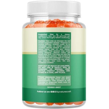 Teen Multivitamin Gummies 12-17 - Teen Boys & Girls Gummy Vitamins for Better Skin, Immune Strength, Mood & Energy Support - Teenage Girl & Boy Supplements with Zn, Mg, Vitamin A, C, D & E - 60 Ct