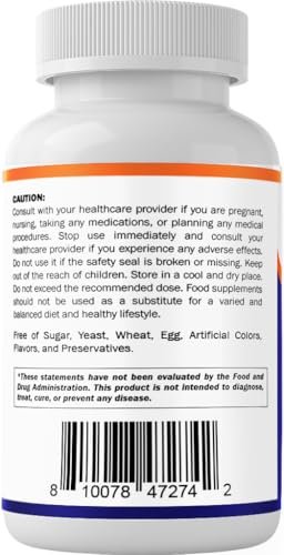 Vitamatic Yeast Free Selenium 200mcg as Selenomethionine Supplement Essential Trace Mineral with Superior Absorption 240 Tablets - görsel 11