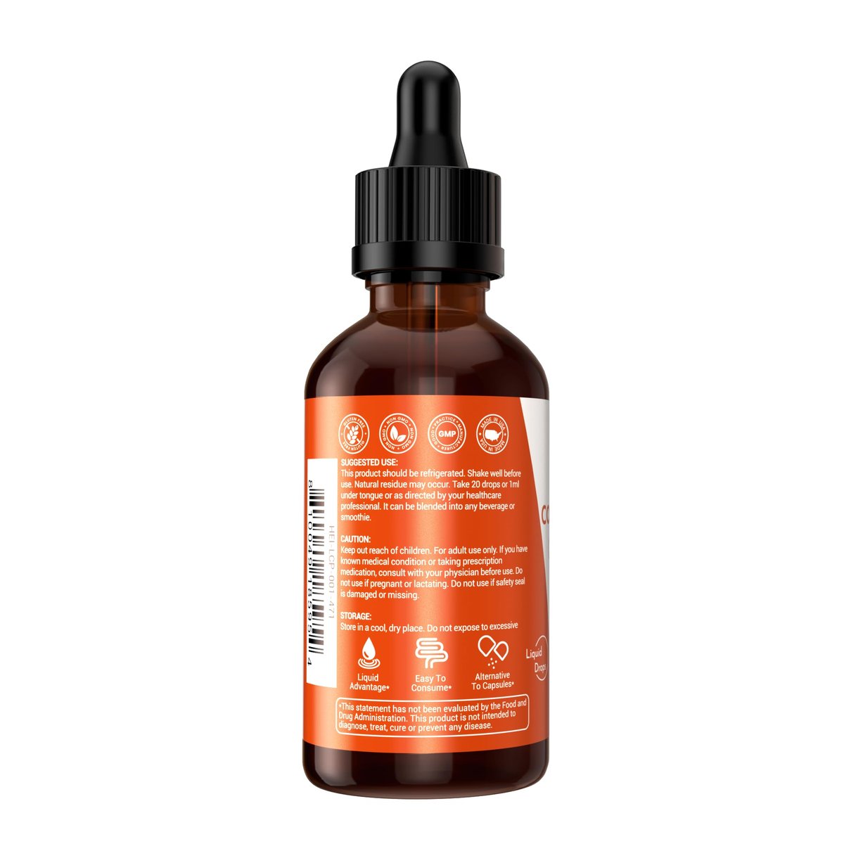 Heivy Liquid Collagen for Women, 60ml Raspberry Flavor, 20500 mcg 4-in-1 Collagen Drops, USA GMP, Sugar-Free, 3rd Party Tested - görsel 15