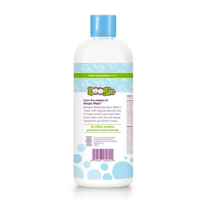 Boogie Kids Botanical Bubble Bath, Soothing Vapor, Made with Natural Essential Oils, Mint Eucalyptus, 18 oz (Pack of 2)