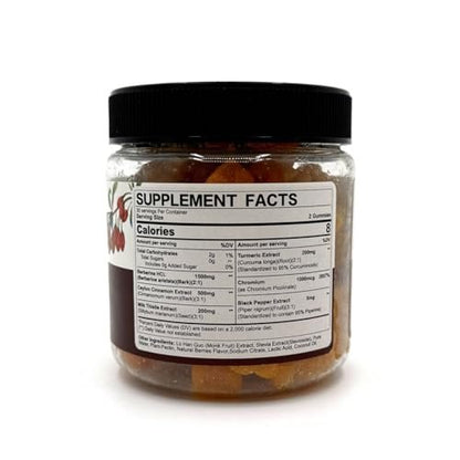 Berberine Gummies Supplement 1500mg, Natural – Flavor: Berry – Image 8