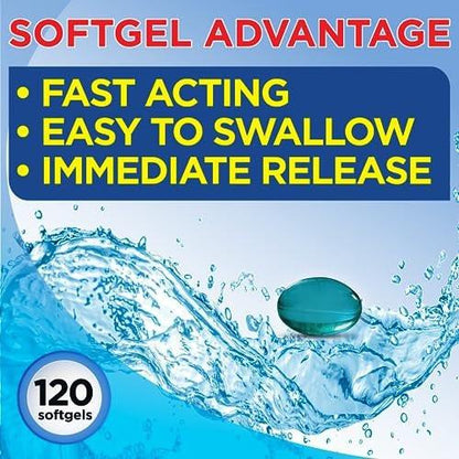 RIGHT REMEDIES Maximum Strength Caffeine-Free Diuretic Softgels, (120 Softgels), Pamabrom 50mg, Helps Relieve Heaviness Due to Water Weight Gain