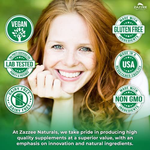 Zazzee White Kidney Bean 10:1 Extract, 1800 mg per Serving, 200 Vegan Capsules, 2+ Month Supply, Phaseolus Vulgaris, Digestive Support, 10X Strength, 100% Vegetarian, Non-GMO, Made in the USA - görsel 15