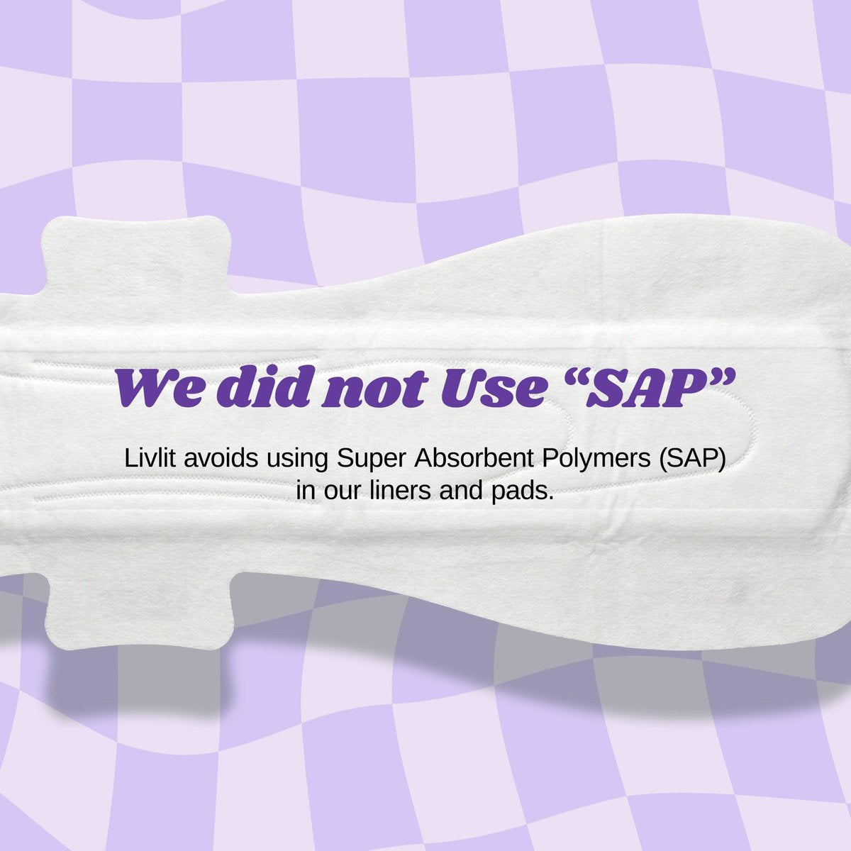 Livlit Super Long Overnight Pads - 100% Organic Cotton from Texas, Heavy Absorbency, Powerful Leak Protection, Unscented, Extra Long Length (10 Count) - görsel 9