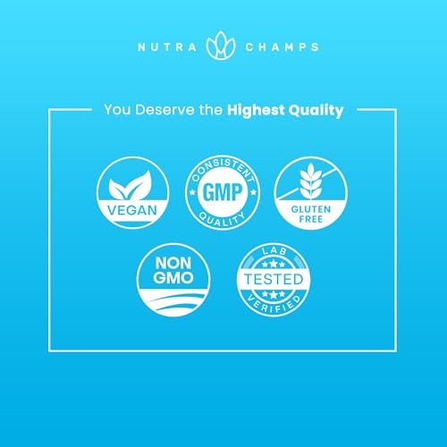 NutraChamps Collagen Boosting Gummies, Collagen Booster Gummy for Natural Collagen Production, Vegan Pectin Supplements Chews for Women & Men, 60 Peach Gummies (Pack of 2) - görsel 2
