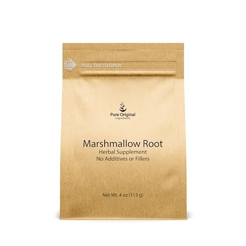 PURE ORIGINAL INGREDIENTS Marshmallow Root Extract (4 oz), Powder, Herbal Supplement - görsel 9