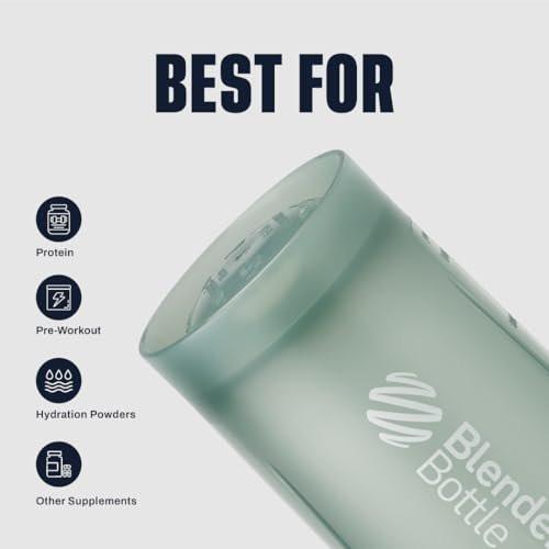 BlenderBottle Classic V2 Shaker Bottle Perfect for Protein Shakes and Pre Workout, 4-Ounce, Full Color Tan - görsel 2