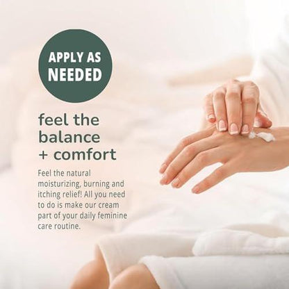 Lubracil Vulva Moisture Cream – Daily Feminine Care Moisturizer for Vaginal Dryness, Burning, Itching, Lubrication & Comfort – Estrogen Free, Non-GMO, Omega-7, Vitamin E, 1.76 Fl Oz (1 Pack)
