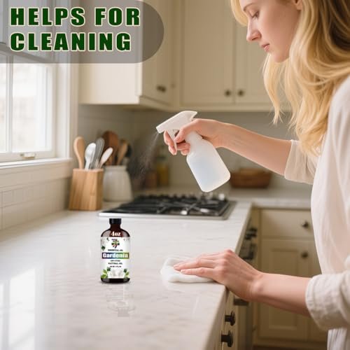 Gardenia Essential Oil – Gardenia Oil for Diffuser, Humidifier, Candle Making, Soap, Home Aroma, Gift – Gardenia Fragrance Oil 4 fl oz (120 ml) Long Lasting Floral Scent – GV77Z - görsel 16