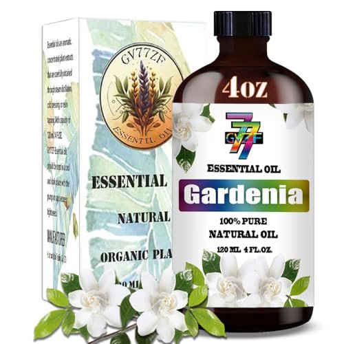 Gardenia Essential Oil – Gardenia Oil for Diffuser, Humidifier, Candle Making, Soap, Home Aroma, Gift – Gardenia Fragrance Oil 4 fl oz (120 ml) Long Lasting Floral Scent – GV77Z - görsel 6