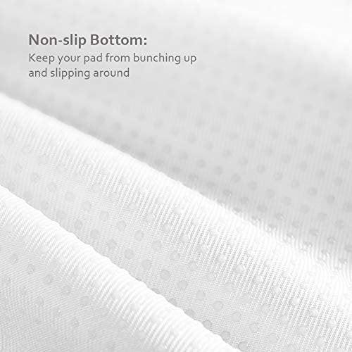 Waterproof Chair Pads for Incontinence Washable 22'' x 21'', 2 Pack Absorbent Seat Protector Pee Pads for Adults, Elderly, Kids, Toddler and Pets, Grey - görsel 5