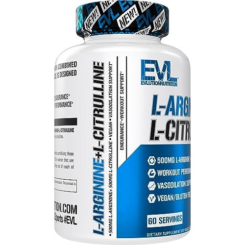 L Arginine L Citrulline Supplement - Invigorating Nitric Oxide Supplement with Ideal 1:1 Citrulline Arginine Ratio with 500mg Each Per Serving for Enhanced Pumps Energy & Stamina (60 Servings) - görsel 8