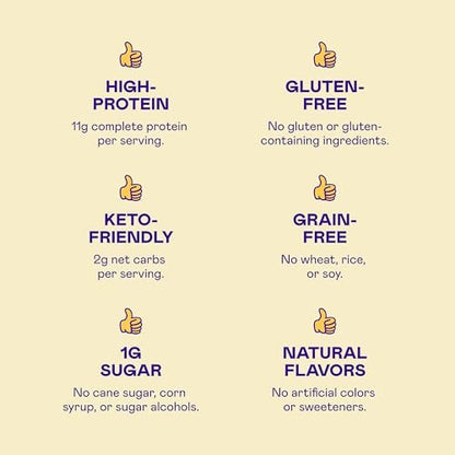 Magic Spoon Treats - 8 Gluten Free Protein – Allergen info: Contains peanuts; processed in a facility that also – Image 12