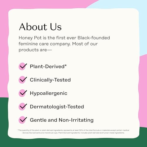 The Honey Pot Company - Feminine Wash - Herbal Infused - Sensitive Skin Types - PH Balanced Plant Based Hygiene Products - Sensitive w/Rosewater - 5.51 Fluid Oz. - görsel 7