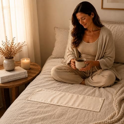 2 Pcs Organic Cotton Flannel for Castor Oil Pack Wrap, Reusable Castor Oil Compress for Stomach, Abdomen, Joints & Other Areas - görsel 7