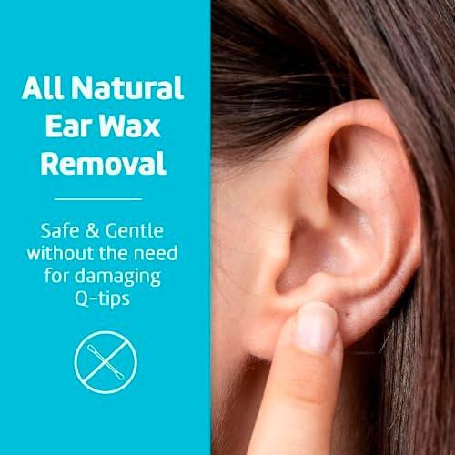 De La Cruz Ear Wax Remover and Earwax Softener, 100% Pure Sweet Oil for Ears, Gentle and Natural Ear Oil - Refill 4 Fl OZ - görsel 1