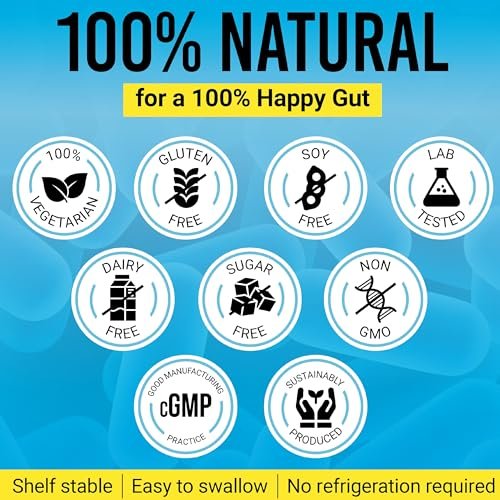 BIGJOHNLAB® Probiotics for Weight Management - 6 Probiotic Strains with Prebiotics, Cayenne & Green Tea - Supports Gut Health & Weight Management for Women & Men - 30 Count - görsel 13