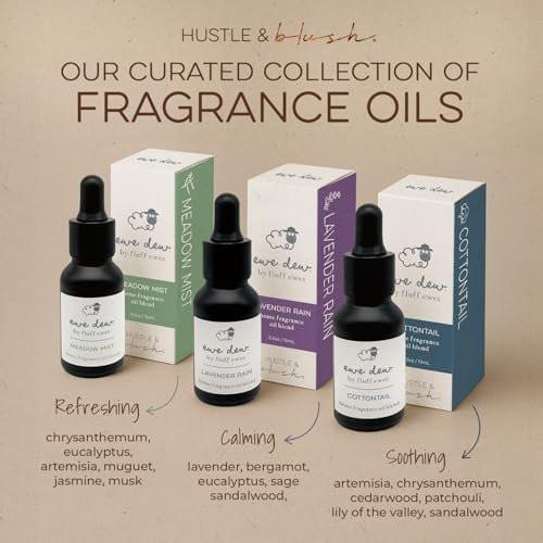 Hustle & Blush Essential Oil for Dryer Balls, 15ml Cottontail, Natural Laundry Fragrance, Long-Lasting Fresh Scent, Wool Dryer Balls Ideal for Diffusers, Candle Making, Multi-Use for Home & DIY - görsel 6