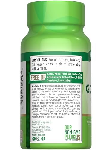 Nature's Truth Horny Goat Weed Complex | 90 Capsules | with Maca Root | Vegan, Non-GMO & Gluten Free Herbal Supplement - görsel 7