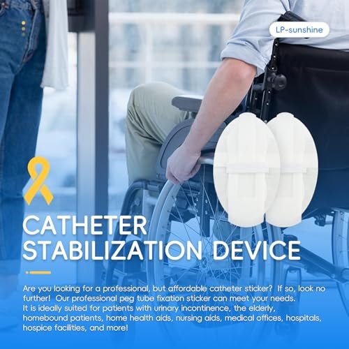 30 pcs Catheter Stabilization Device, Extra – Hook and Loop Adhesive: Easy to apply and adjust, the adhesive – Image 12