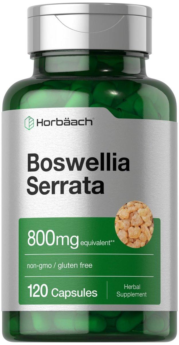 Horbäach Boswellia Serrata Extract Capsules | 120 Count | Herbal Supplement | Non GMO, Gluten Free - görsel 11
