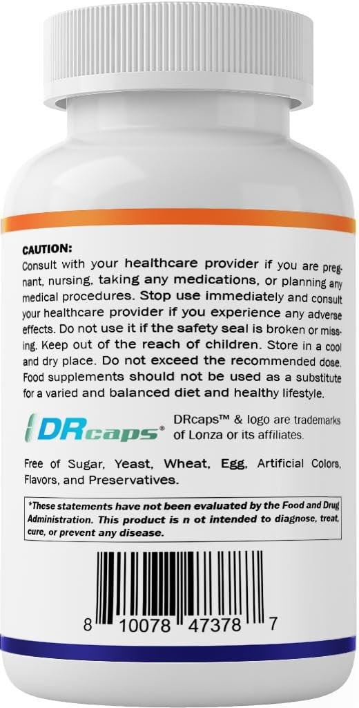 Vitamatic Lactobacillus Gasseri - 12 Billion per DR Capsule - 60 Count - Digestive Support - Made with Prebiotic Inulin Fiber - görsel 5
